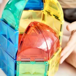 Cleverclixx Kit de construction magnétiques dôme intense (47 pièces)