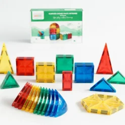 Cleverclixx Kit de construction magnétiques dôme intense (47 pièces)