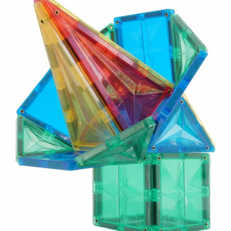 Cleverclixx Kit de construction magnétiques dôme intense (47 pièces)