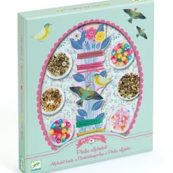 Discount Djeco Kit de création de bracelets Perles alphabet