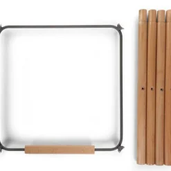 Kit de pieds longs pour chaise haute Evolu + repose-pieds en bois naturel gris|Childhome Clearance