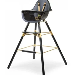 Kit de pieds longs pour chaise haute Evolu + repose-pieds en bois naturel gris|Childhome Clearance