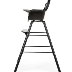 Kit de pieds longs pour chaise haute Evolu + repose-pieds en bois naturel noir et or|Childhome Online