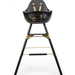 Kit de pieds longs pour chaise haute Evolu + repose-pieds en bois naturel blanc|Childhome New