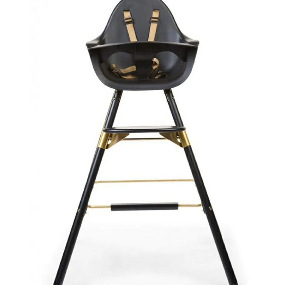 Kit de pieds longs pour chaise haute Evolu + repose-pieds en bois naturel blanc|Childhome New