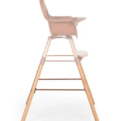 Kit de pieds longs pour chaise haute Evolu extra + repose-pieds en bois naturel terracotta|Childhome Sale