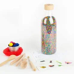 Petit Boum Kit de stimulation sensorielle Wow Touch Bottle