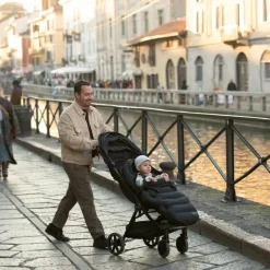 Kit d'hiver chancelière et moufles pour poussette Caviar|Nuna Clearance