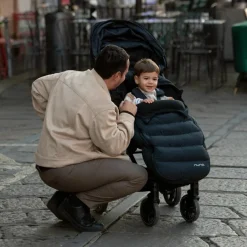 Kit d'hiver chancelière et moufles pour poussette Caviar|Nuna Clearance