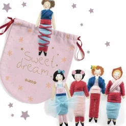 Kit DIY 5 poupées chasse-tracas à créer|Djeco Clearance