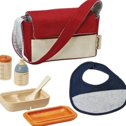 Kit pour repas de poupon en bois|Plan Toys Discount