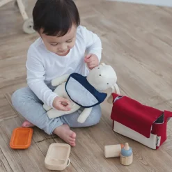 Kit pour repas de poupon en bois|Plan Toys Discount
