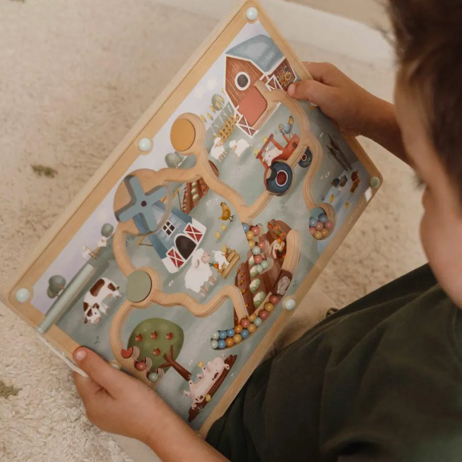 Labyrinthe magnétique Little Farm|Little Dutch Online