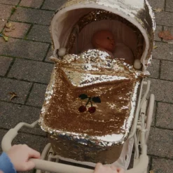 Konges Slojd Landau pour poupée doré Cherry