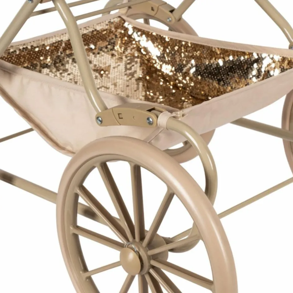 Konges Slojd Landau pour poupée doré Cherry