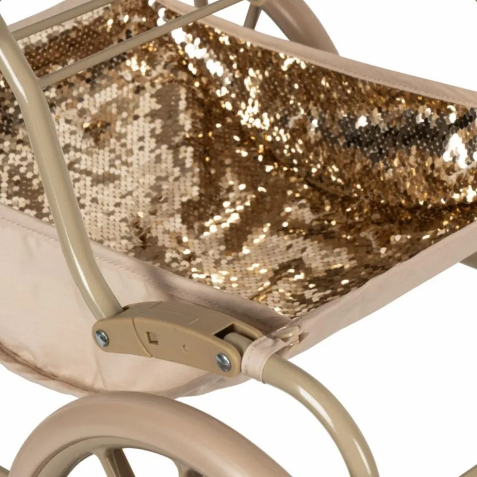 Konges Slojd Landau pour poupée doré Cherry