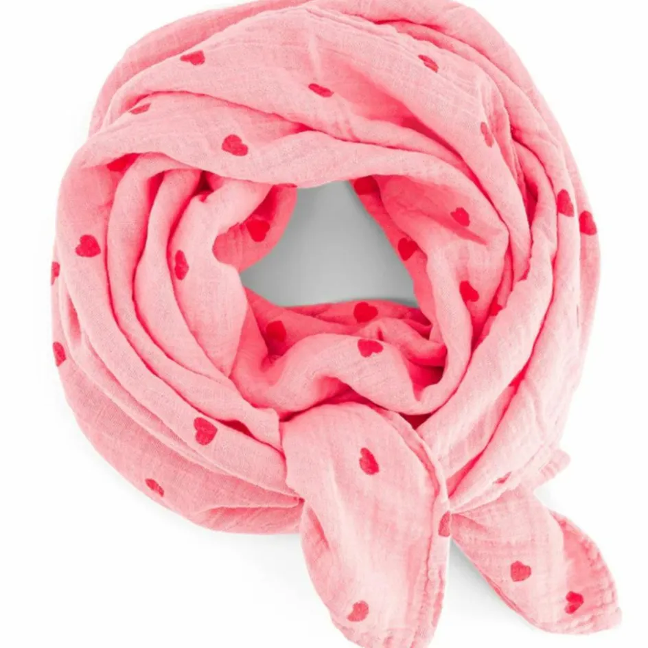 Lange Bianca Coeur Rose-Rouge (70 x 70 cm)|Rose in April Clearance