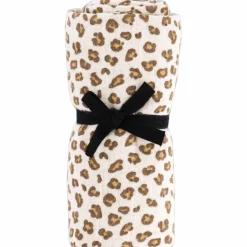 Best Rose in April Lange Bianca Mini Léopard Greige (70 x 70 cm)