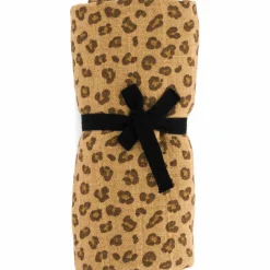 Best Rose in April Lange Bianca Mini Léopard Coffee (70 x 70 cm)