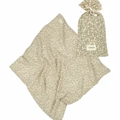 Clearance Nobodinoz Lange en double gaze de coton Wabi-Sabi (70 x 70 cm) Light Green Yumiko