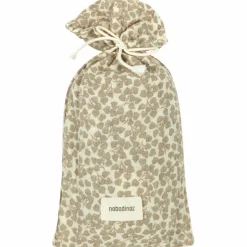 Clearance Nobodinoz Lange en double gaze de coton Wabi-Sabi (70 x 70 cm) Light Green Yumiko