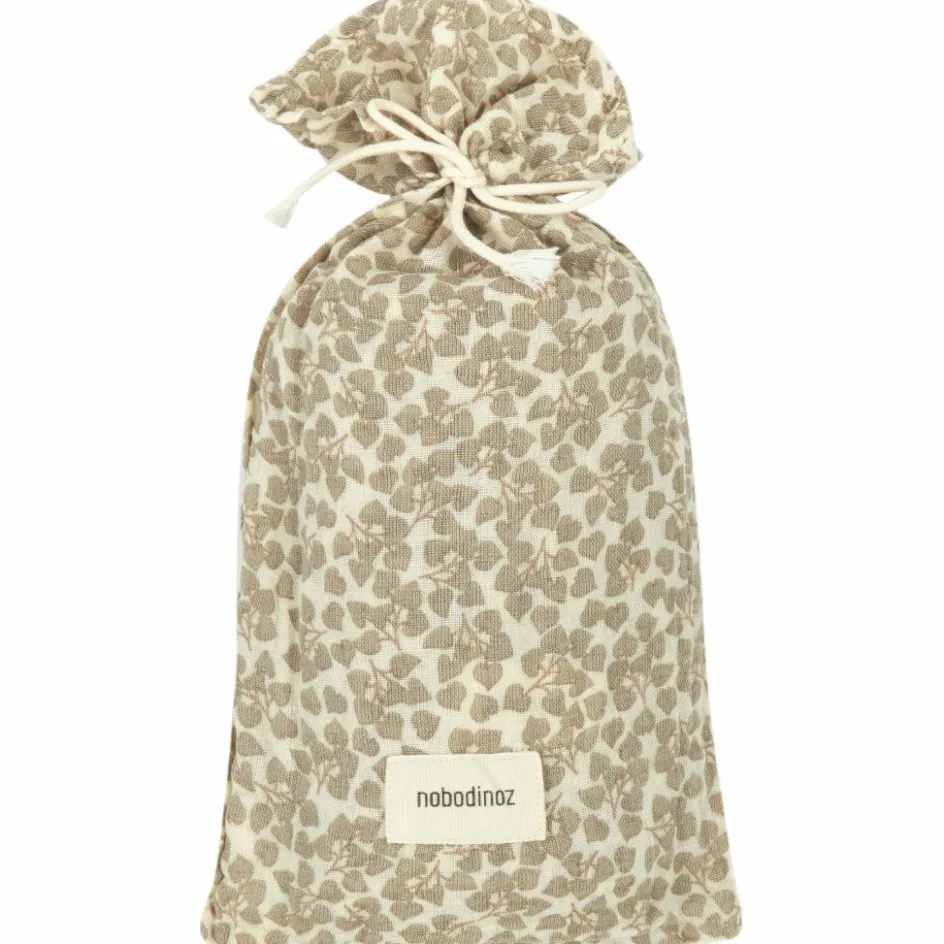 Clearance Nobodinoz Lange en double gaze de coton Wabi-Sabi (70 x 70 cm) Light Green Yumiko