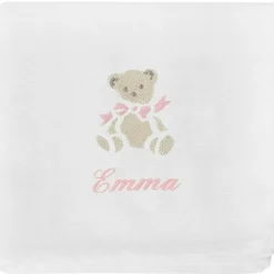 Lange ours rose personnalisable (70 x 70 cm)|ANVIE Discount