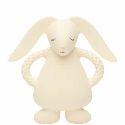 Best Moonie Lapin de dentition en caoutchouc naturel crème