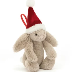 Lapin de Noël à suspendre (13 cm)|Jellycat