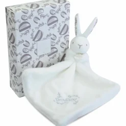 Lapin Doudou blanc (10 cm)|Doudou et Compagnie Hot