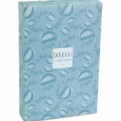 New Doudou et Compagnie Lapin Doudou bleu (10 cm)