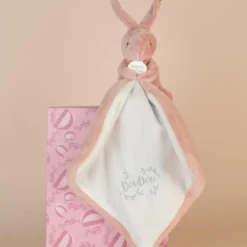 Outlet Doudou et Compagnie Lapin Doudou rose (10 cm)