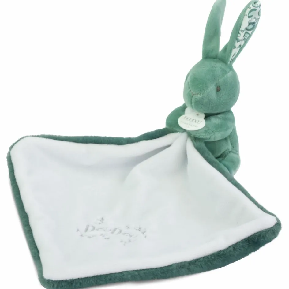 Sale Doudou et Compagnie Lapin Doudou vert sauge (10 cm)