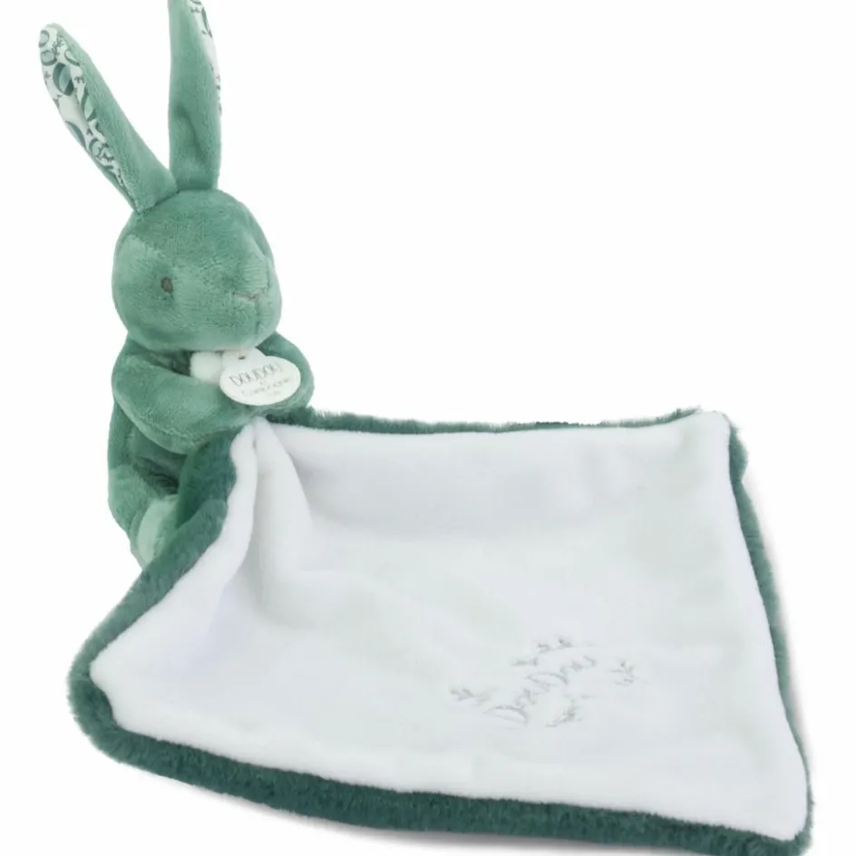 Sale Doudou et Compagnie Lapin Doudou vert sauge (10 cm)