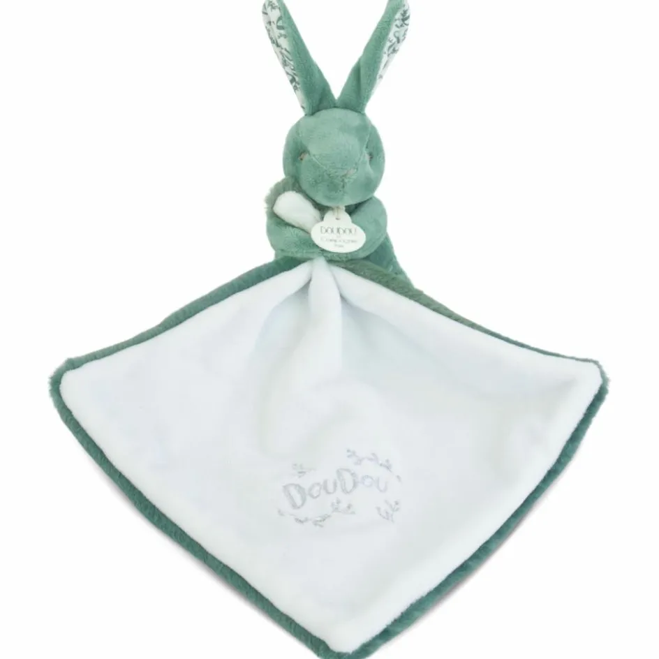 Sale Doudou et Compagnie Lapin Doudou vert sauge (10 cm)