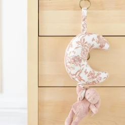 Lapin musical Augustin rose|Tartine et Chocolat