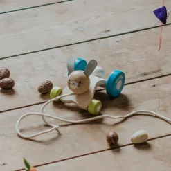 Lapin sautillant à tirer|Plan Toys Best