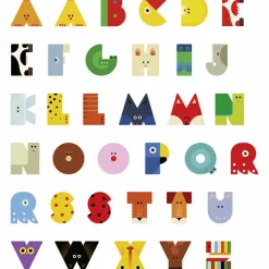 Online Djeco Lettre décorative pieuvre R (coloris aléatoire)