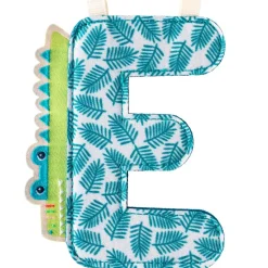Lettre en tissu à suspendre E Anatole (9,5 cm)|Lilliputiens Best
