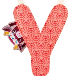 New Lilliputiens Lettre en tissu à suspendre réversible Y (9,5 cm)