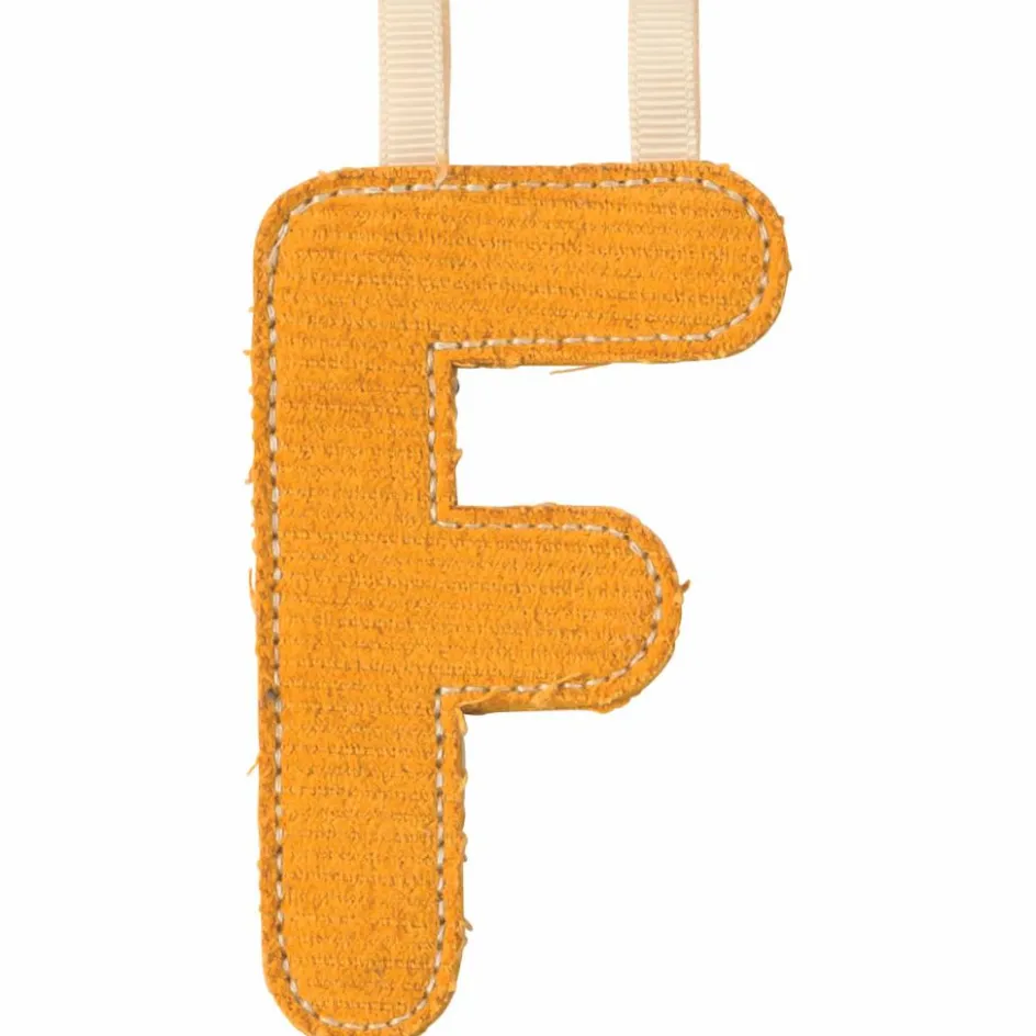 Discount Lilliputiens Lettre phosphorescente en tissu à suspendre F