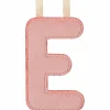 Online Lilliputiens Lettre phosphorescente en tissu à suspendre E Rose