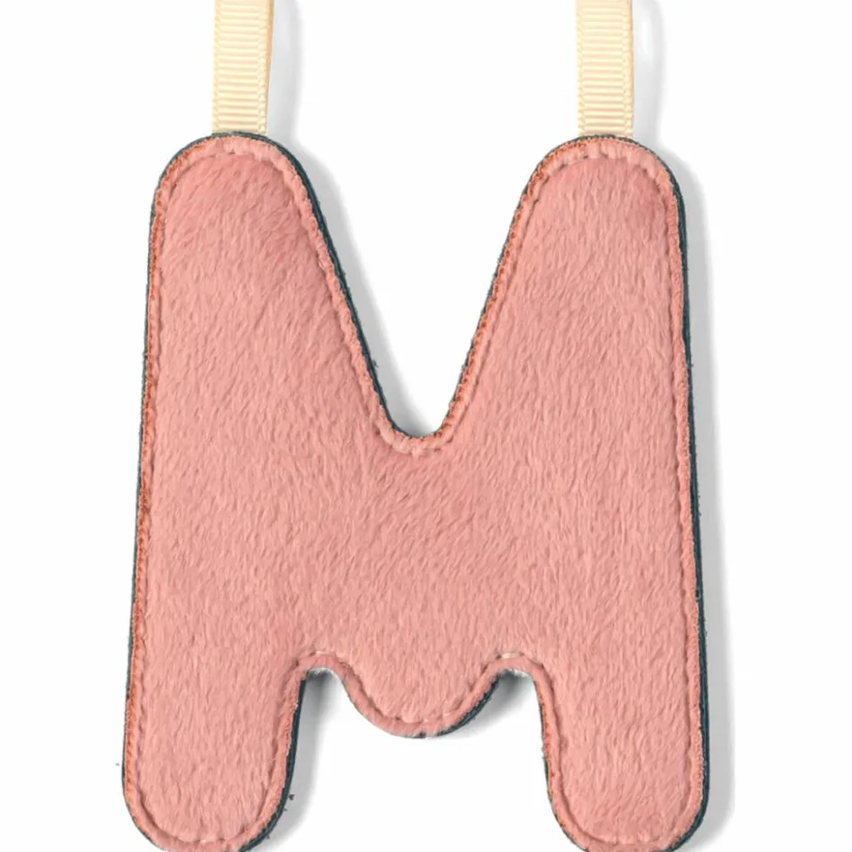 Lilliputiens Lettre phosphorescente en tissu à suspendre M