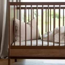 Lit à barreaux Ashi Chestnut (120 x 60 cm)|Quax Hot