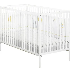 Sale Baby Price Lit à barreaux First blanc (60 x 120 cm)