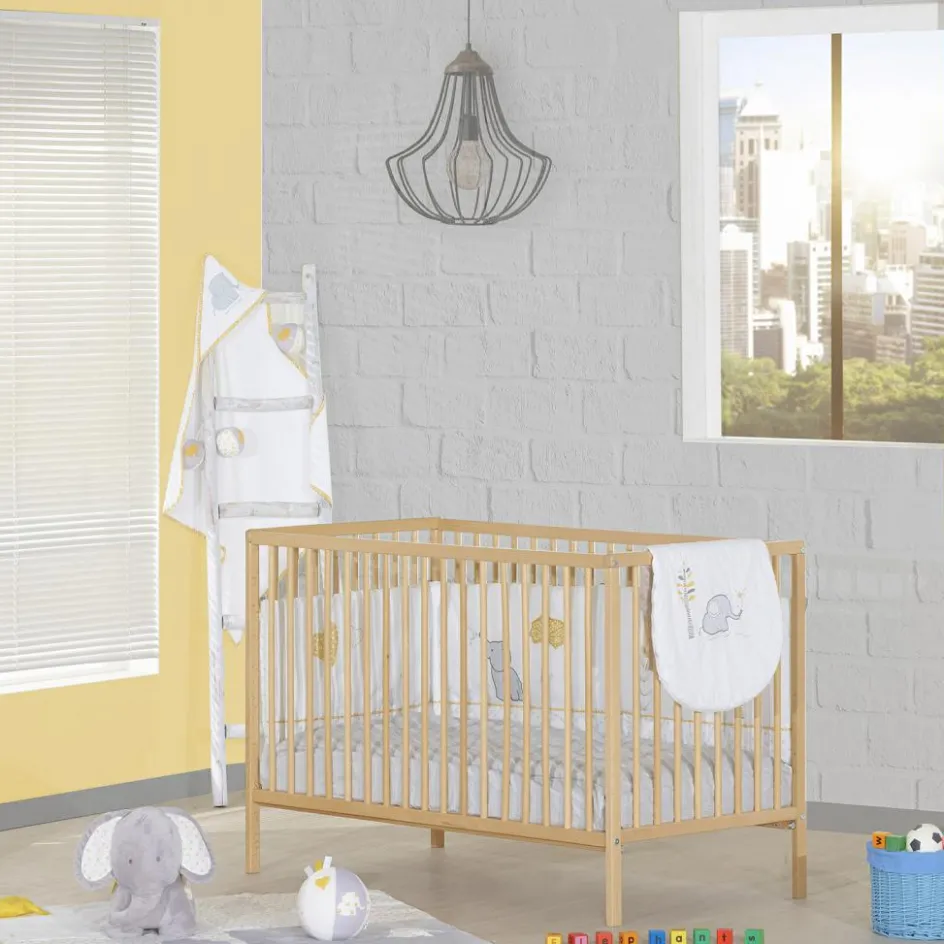 Discount Baby Price Lit à barreaux First naturel (60 x 120 cm)