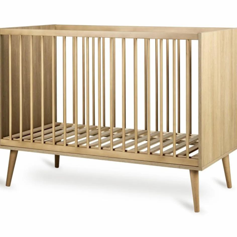 Lit à barreaux Flow Honey Ash (120 x 60 cm)|Quax Clearance