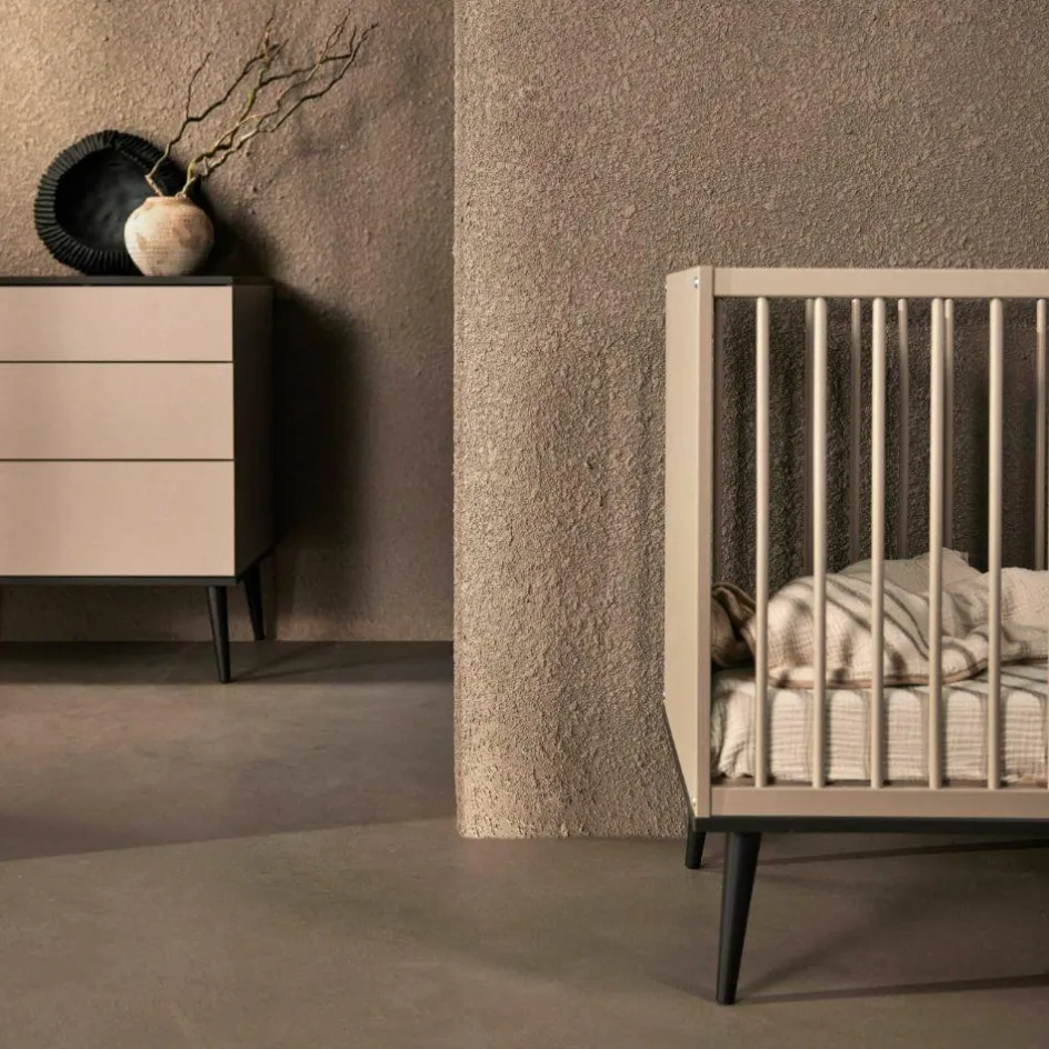 Lit à barreaux Flow Stone (120 x 60 cm)|Quax Discount