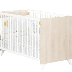 Online Baby Price Lit à barreaux Scandi naturel (60 x 120 cm)
