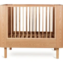 Sale Quax Lit à barreaux évolutif Yume Natural Ash (110 x 70 cm)